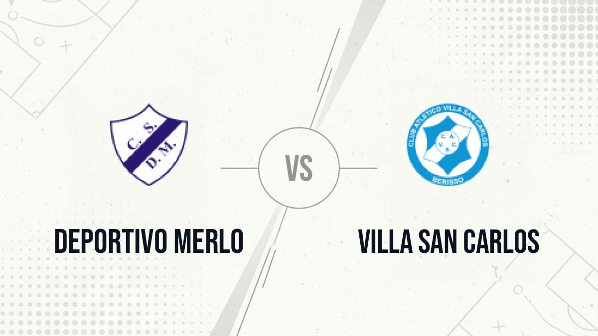 Pronostic Deportivo Merlo Villa San Carlos