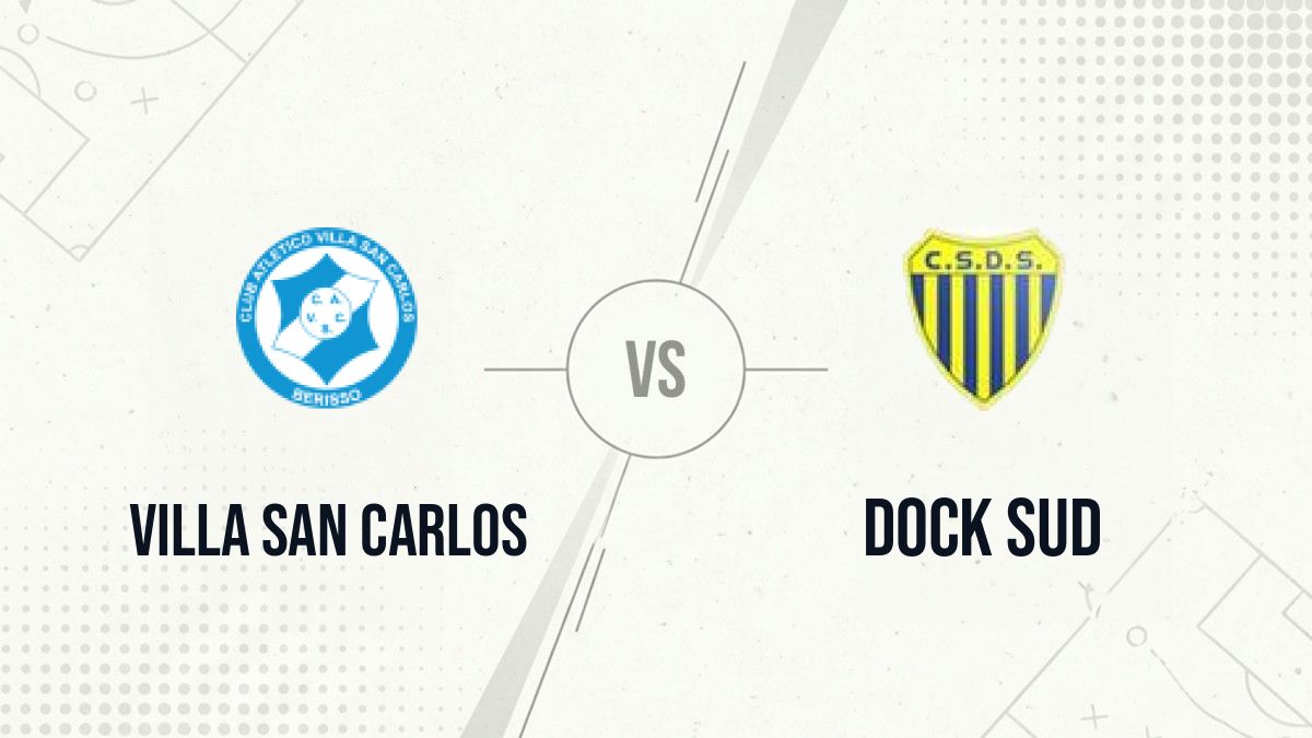 Pronostic Villa San Carlos Dock Sud