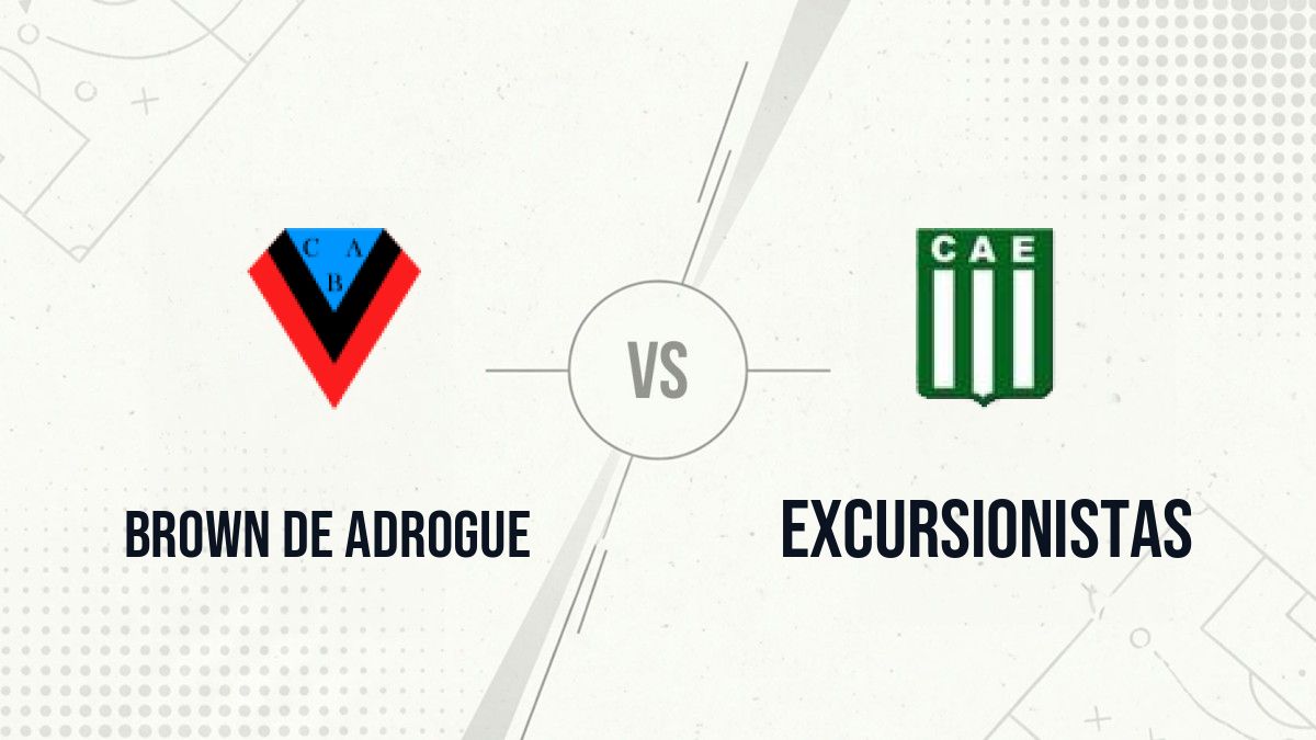 Pronostic Brown de Adrogue Excursionistas
