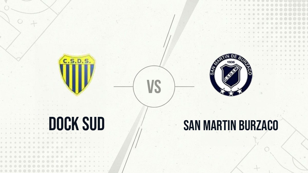 Pronostic Dock Sud San Martin Burzaco