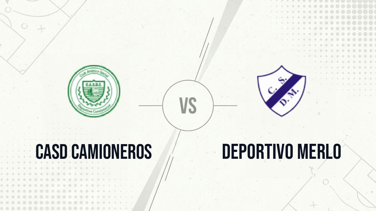 Pronostic CASD Camioneros Deportivo Merlo