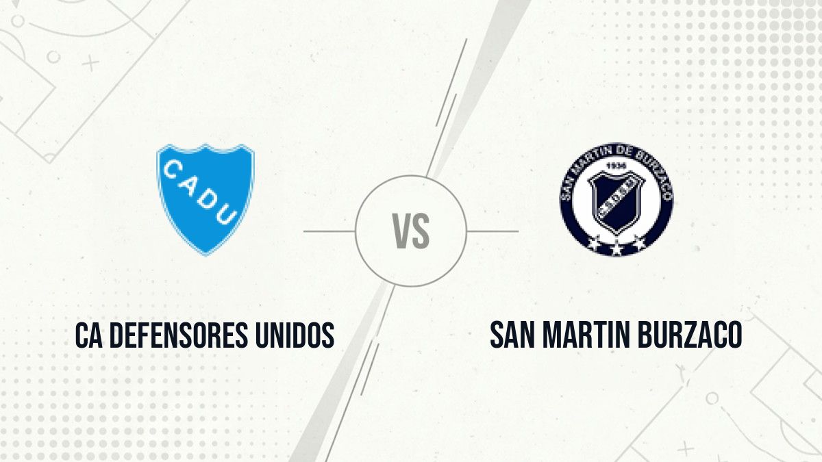 Pronostic CA Defensores Unidos San Martin Burzaco