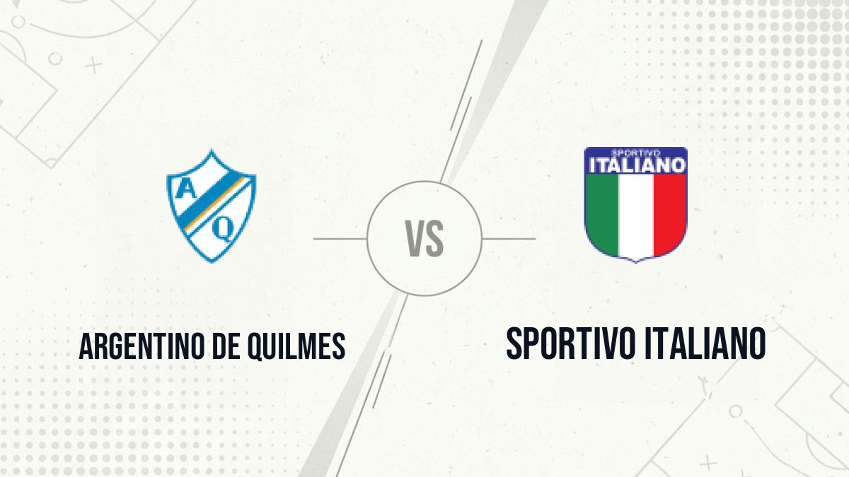Pronostic Argentino de Quilmes Sportivo Italiano