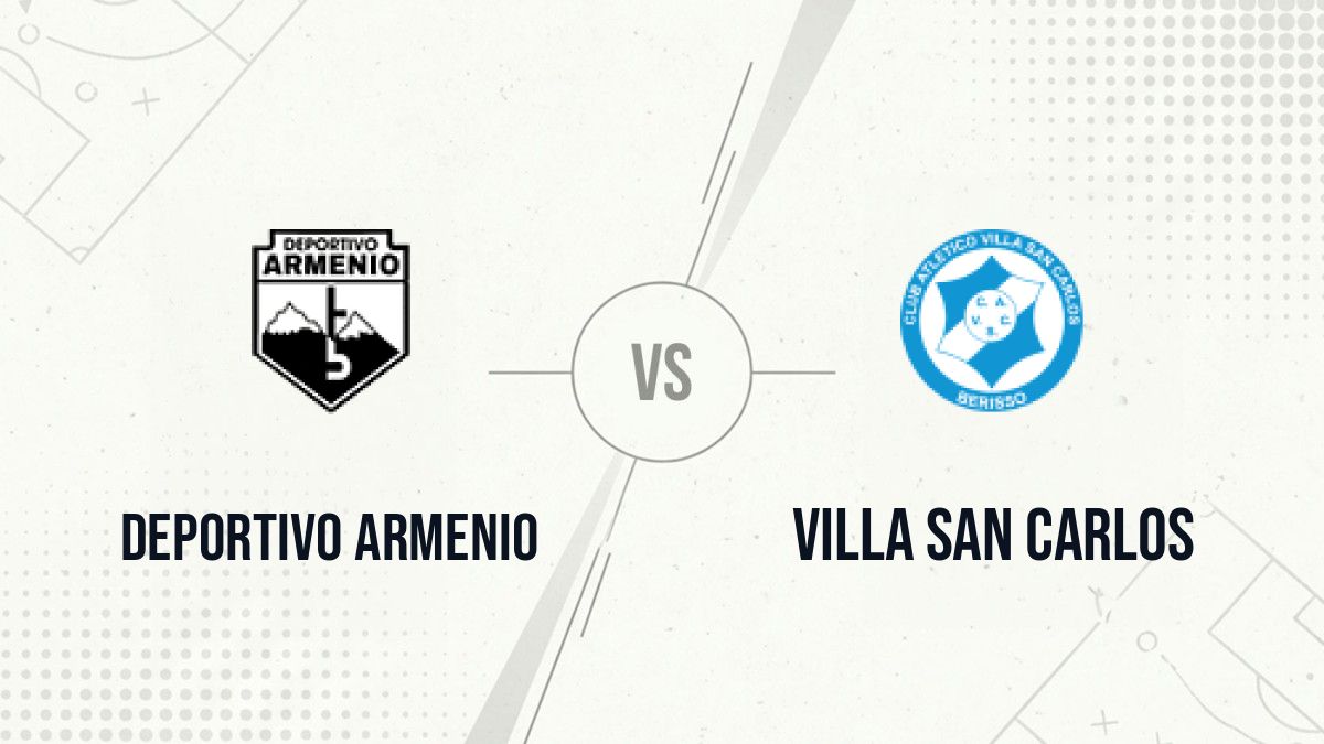 Pronostic Deportivo Armenio Villa San Carlos