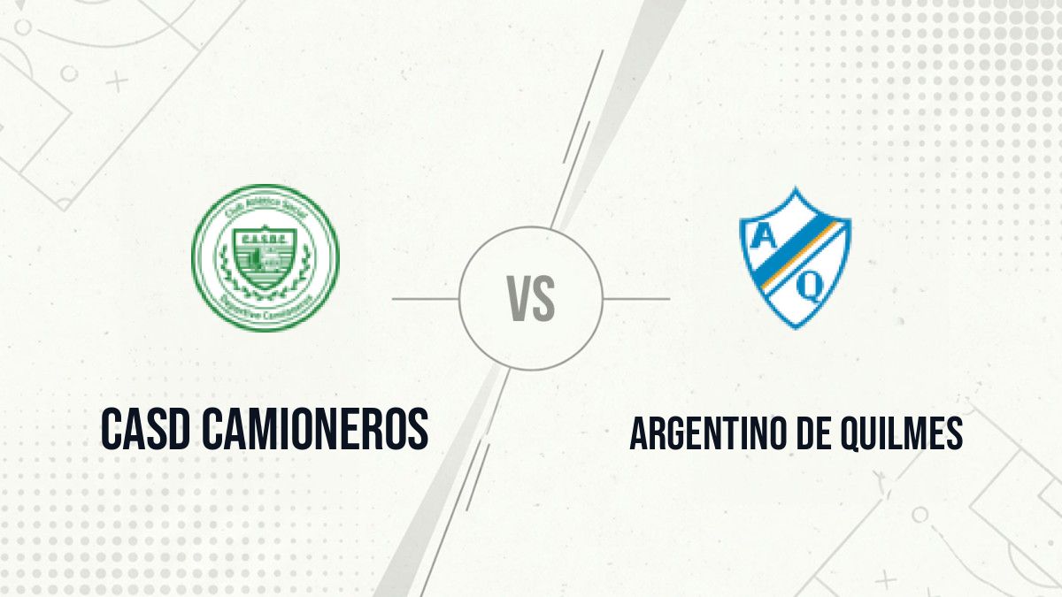 Pronostic CASD Camioneros Argentino de Quilmes
