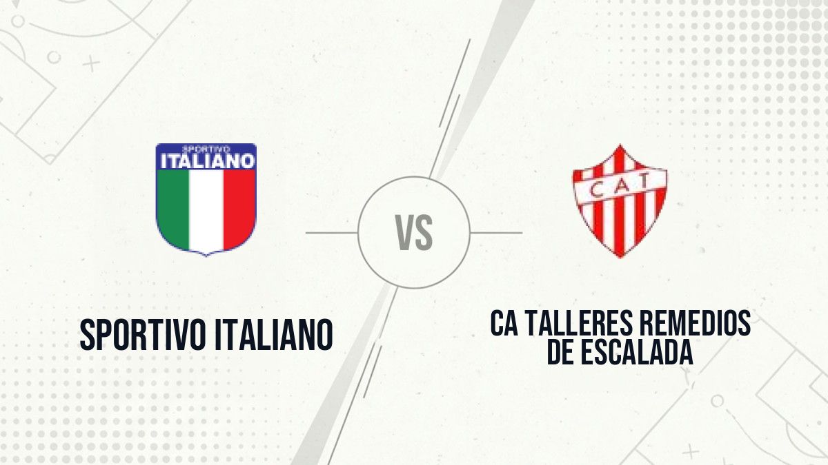 Pronostic Sportivo Italiano CA Talleres Remedios de Escalada