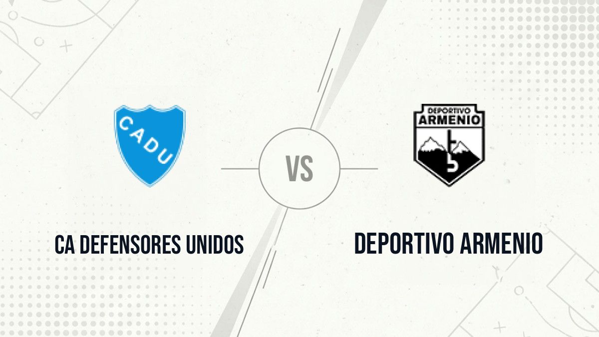 Pronostic CA Defensores Unidos Deportivo Armenio