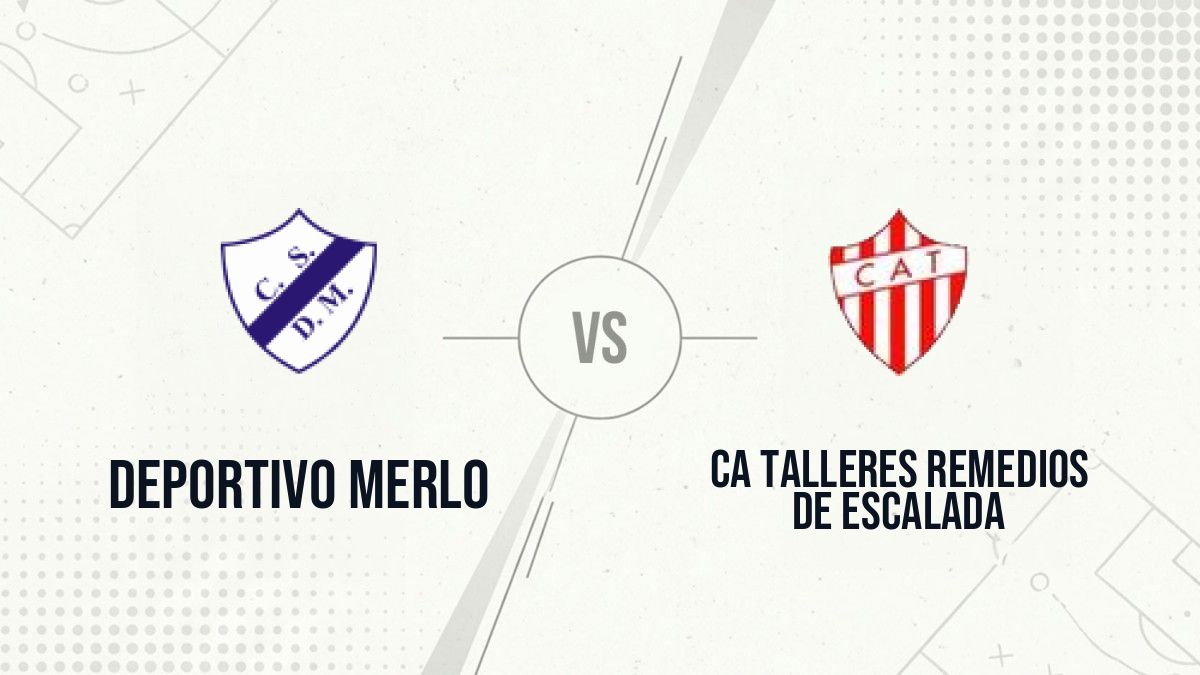Pronostic Deportivo Merlo CA Talleres Remedios de Escalada