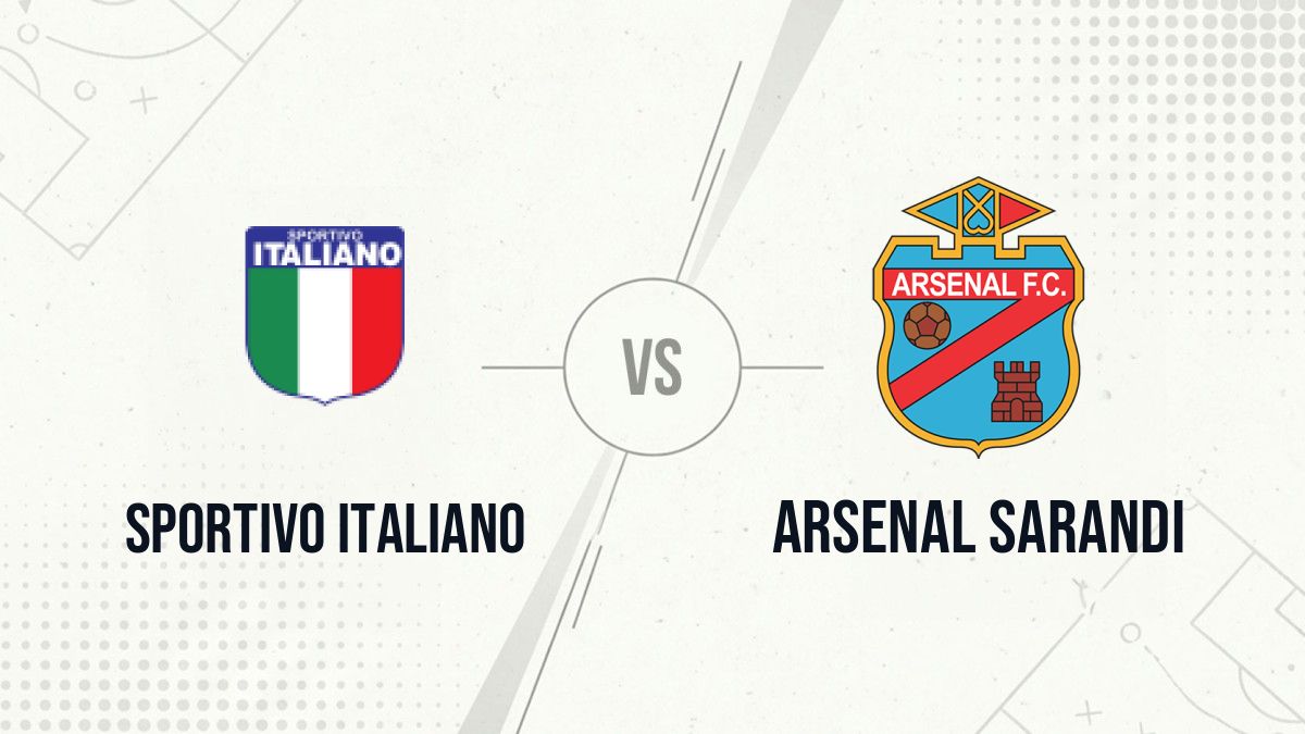 Pronostic Sportivo Italiano Arsenal Sarandi