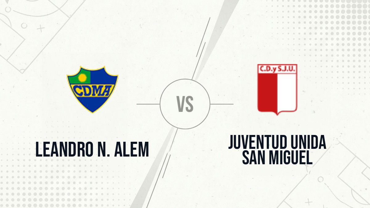Pronostic Leandro N. Alem Juventud Unida San Miguel