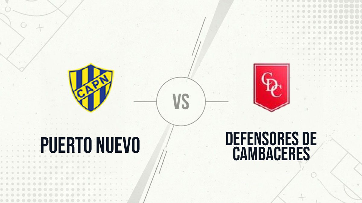 Pronostic Puerto Nuevo Defensores de Cambaceres