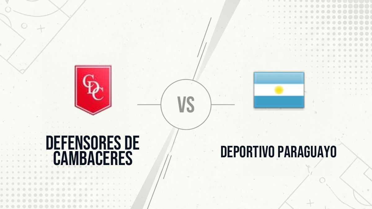 Pronostic Defensores de Cambaceres Deportivo Paraguayo