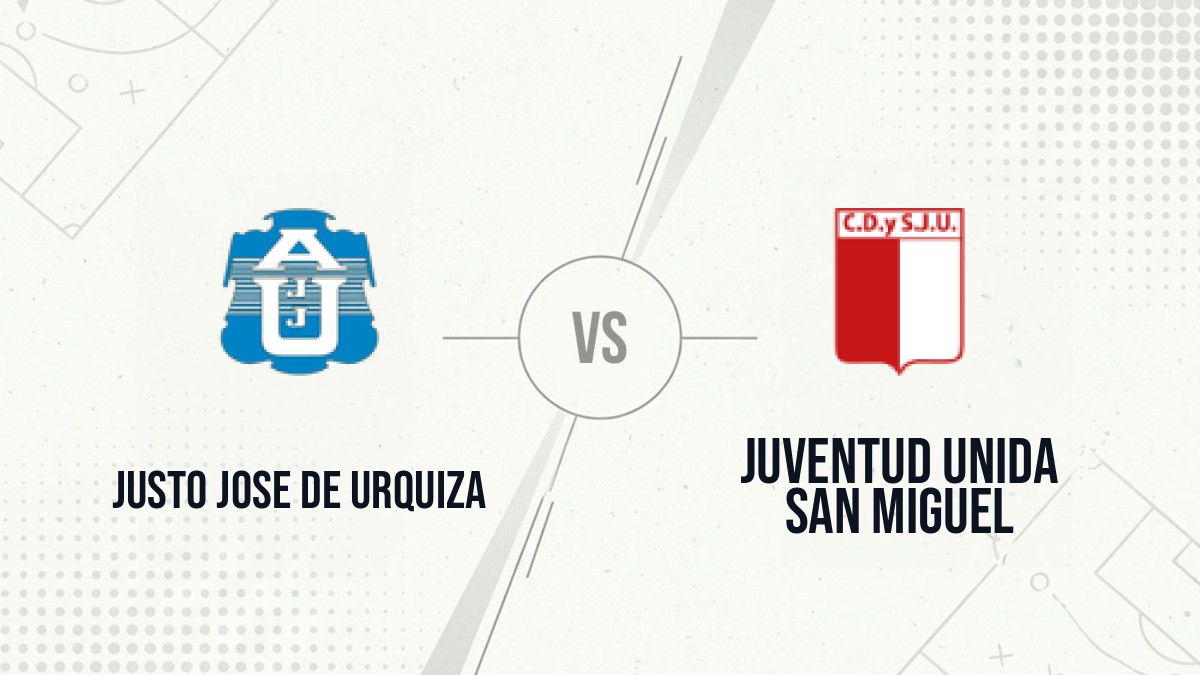Pronostic Justo Jose de Urquiza Juventud Unida San Miguel