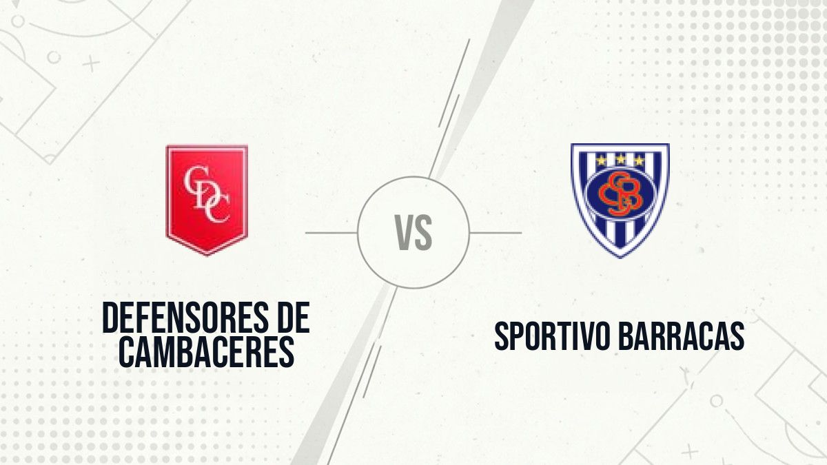 Pronostic Defensores de Cambaceres Sportivo Barracas