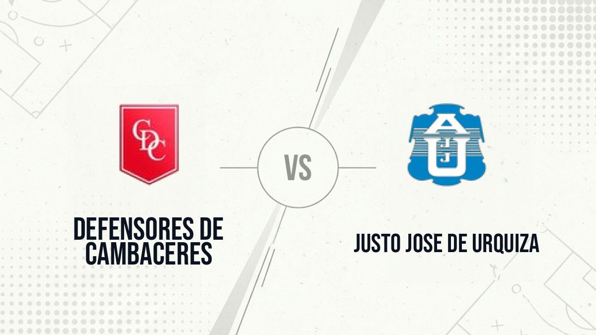Pronostic Defensores de Cambaceres Justo Jose de Urquiza