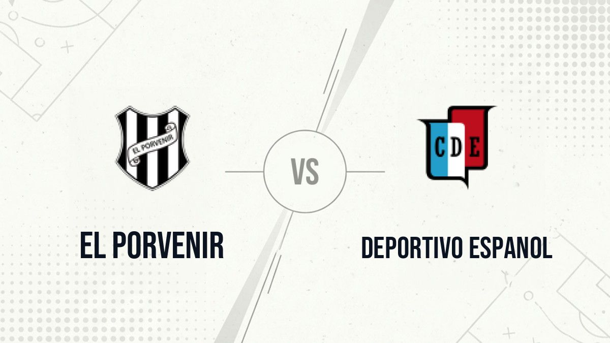 Pronostic El Porvenir Deportivo Espanol