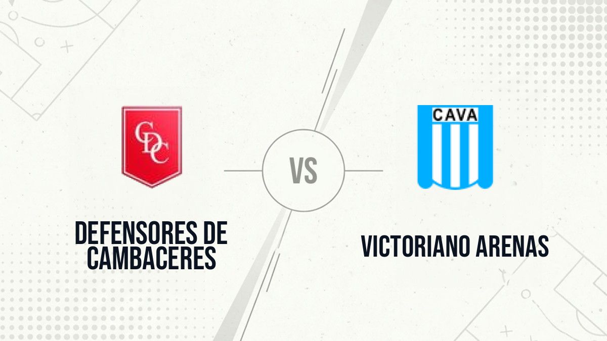 Pronostic Defensores de Cambaceres Victoriano Arenas