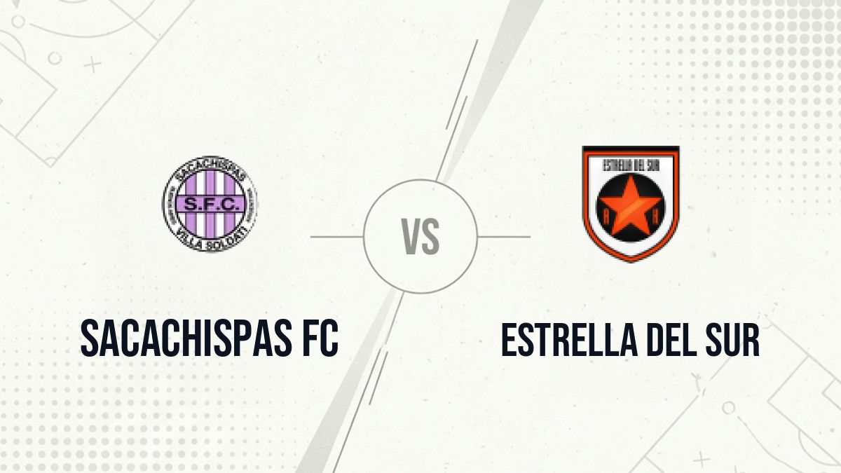 Pronostic Sacachispas FC Estrella Del Sur
