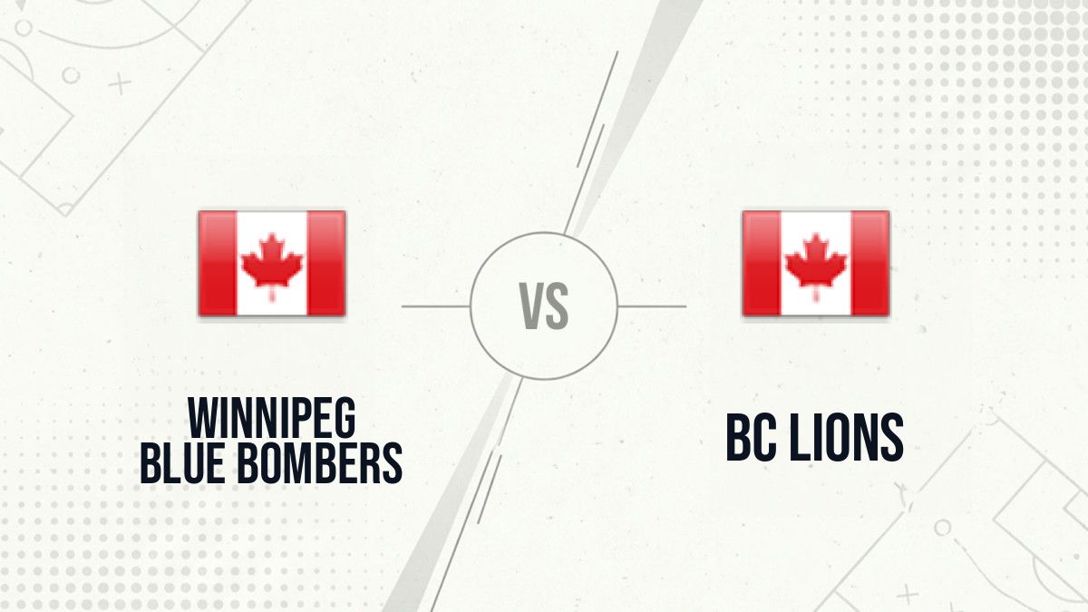 Pronostic Winnipeg Blue Bombers BC Lions