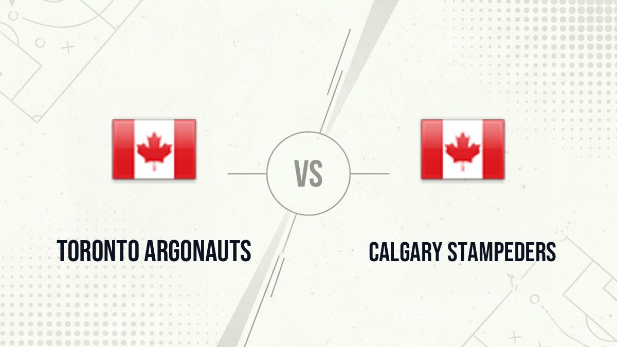 Pronostic Toronto Argonauts Calgary Stampeders