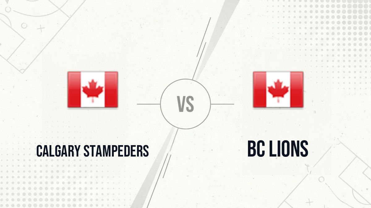 Pronostic Calgary Stampeders BC Lions