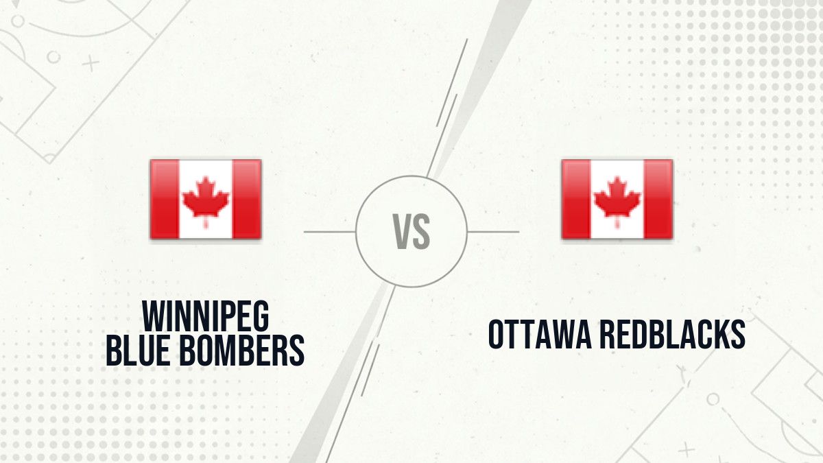Pronostic Winnipeg Blue Bombers Ottawa RedBlacks
