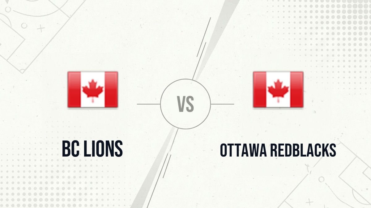 Pronostic BC Lions Ottawa RedBlacks