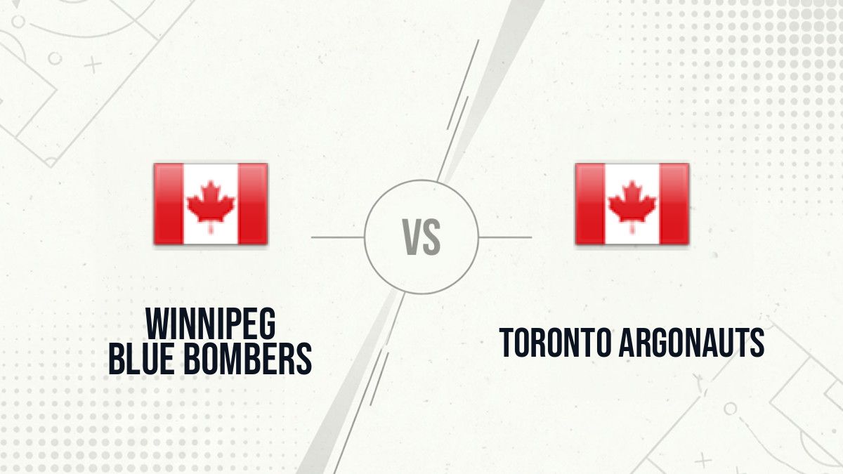 Pronostic Winnipeg Blue Bombers Toronto Argonauts