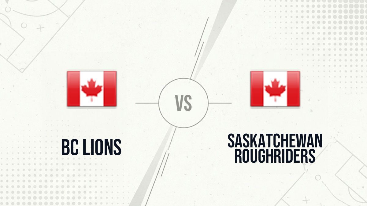 Pronostic BC Lions Saskatchewan Roughriders