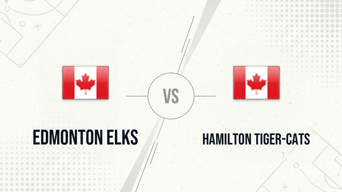 Pronostic Edmonton Elks Hamilton Tiger-Cats