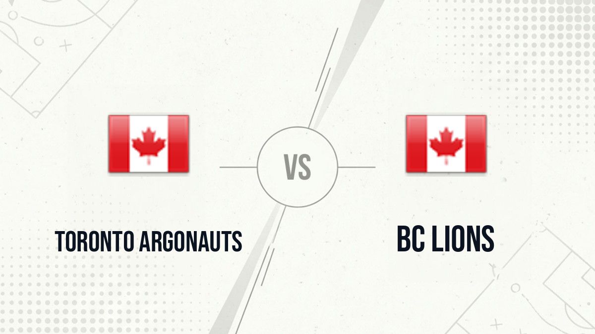 Pronostic Toronto Argonauts BC Lions