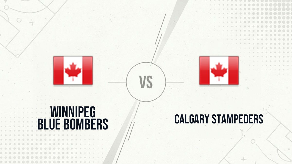 Pronostic Winnipeg Blue Bombers Calgary Stampeders