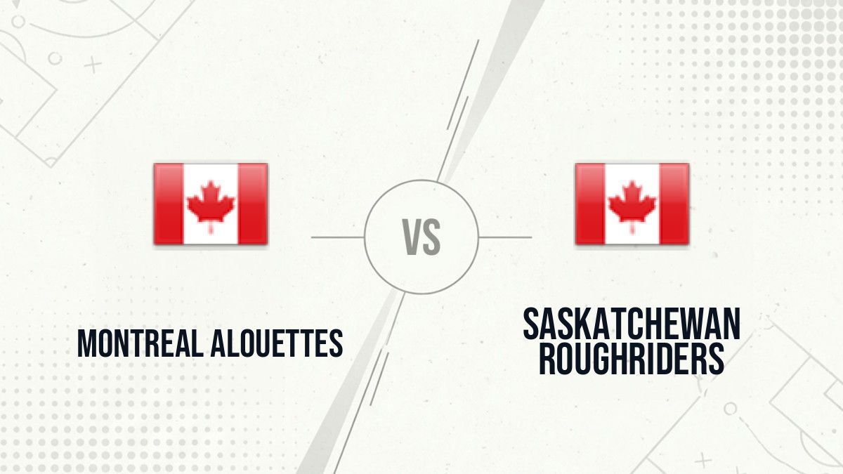 Pronostic Montreal Alouettes Saskatchewan Roughriders