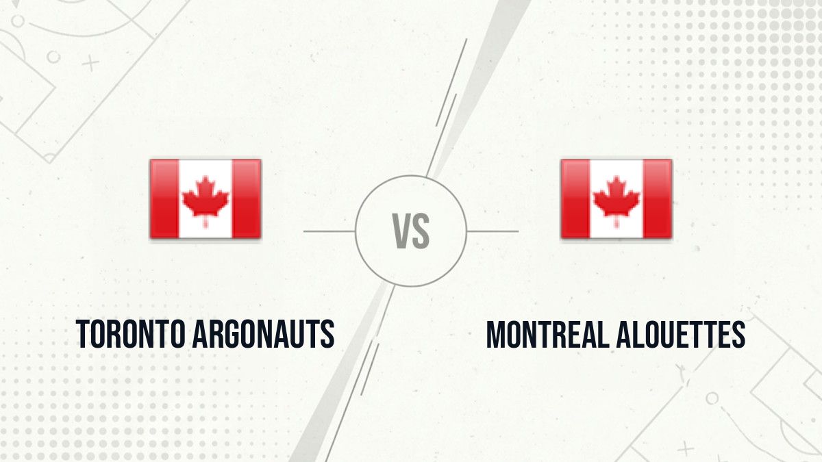 Pronostic Toronto Argonauts Montreal Alouettes