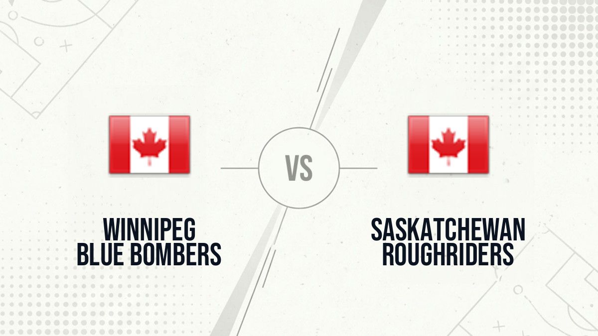 Pronostic Winnipeg Blue Bombers Saskatchewan Roughriders