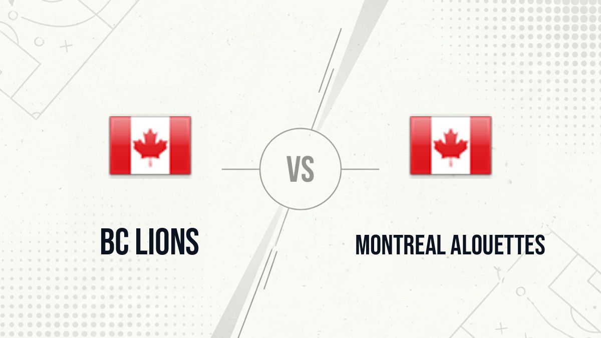 Pronostic BC Lions Montreal Alouettes