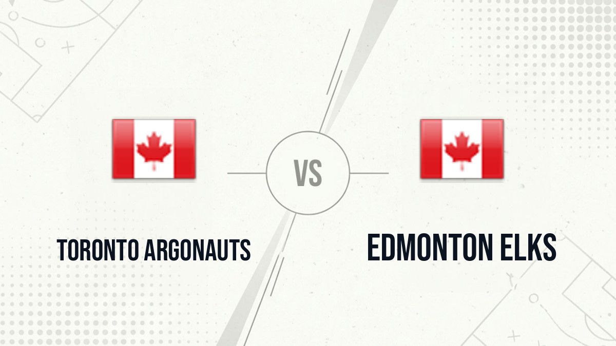 Pronostic Toronto Argonauts Edmonton Elks