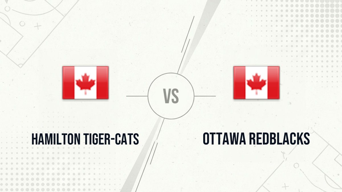 Pronostic Hamilton Tiger-Cats Ottawa RedBlacks