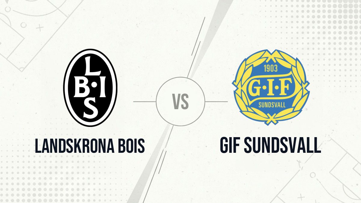 Pronostic Landskrona BoIS GIF Sundsvall