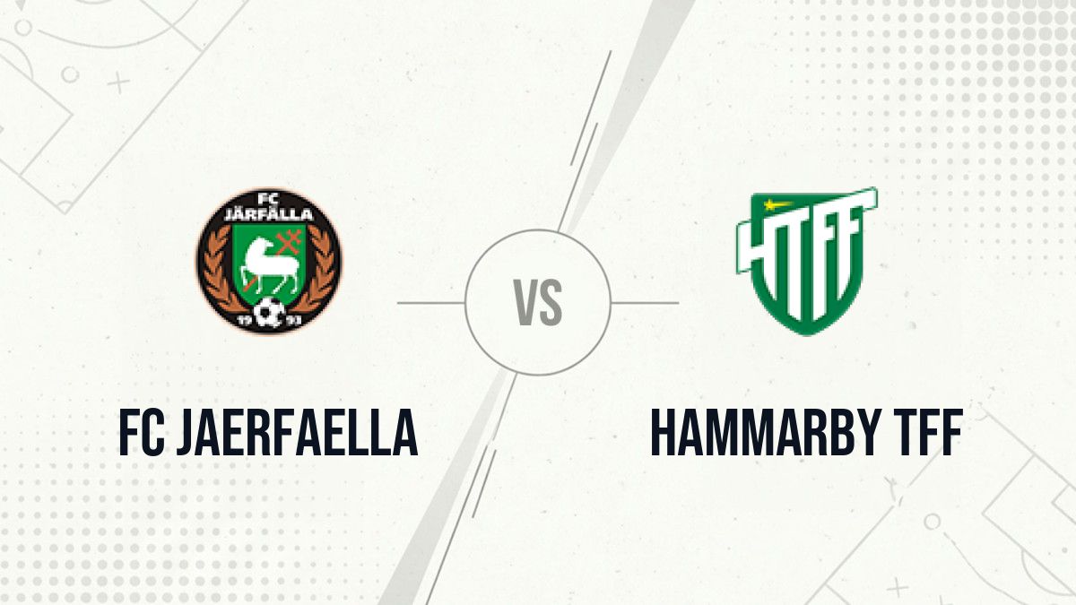 Pronostic FC Jaerfaella Hammarby TFF