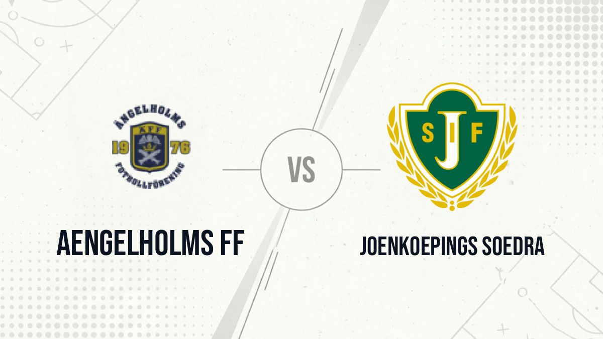 Pronostic Aengelholms FF Joenkoepings Soedra