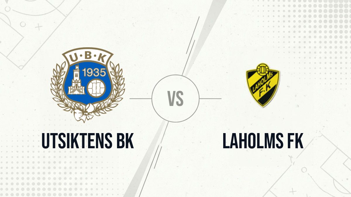 Pronostic Utsiktens BK Laholms FK
