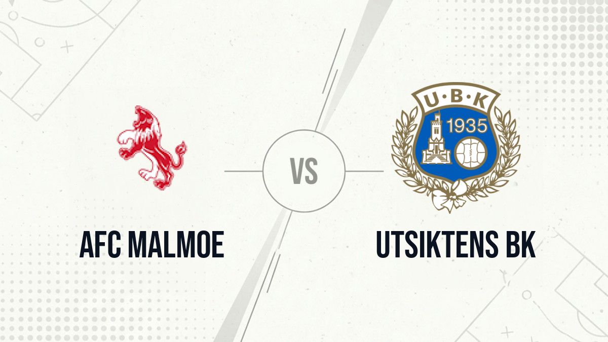 Pronostic AFC Malmoe Utsiktens BK