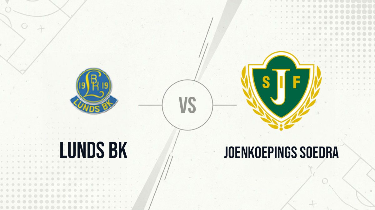 Pronostic Lunds BK Joenkoepings Soedra
