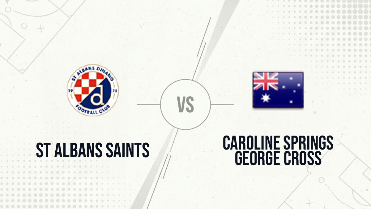 Pronostic St Albans Saints Caroline Springs George Cross