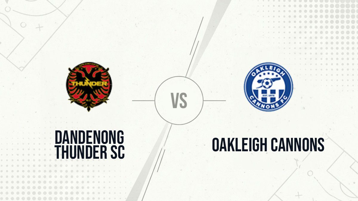 Pronostic Dandenong Thunder SC Oakleigh Cannons