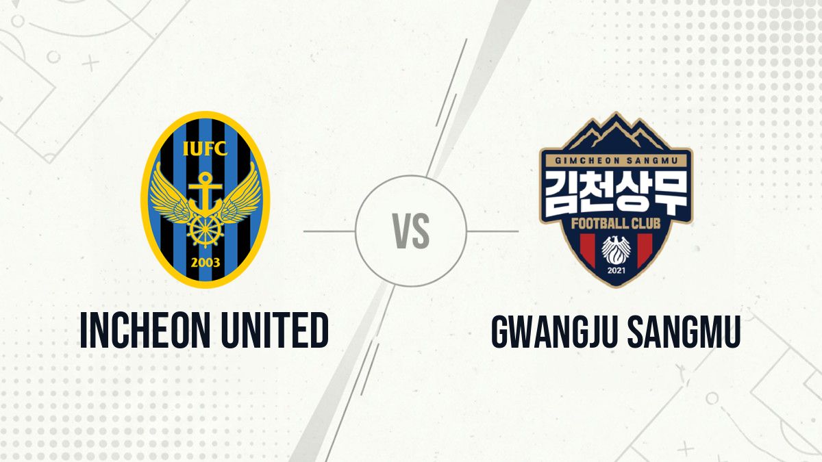 Pronostic Incheon United Gwangju Sangmu