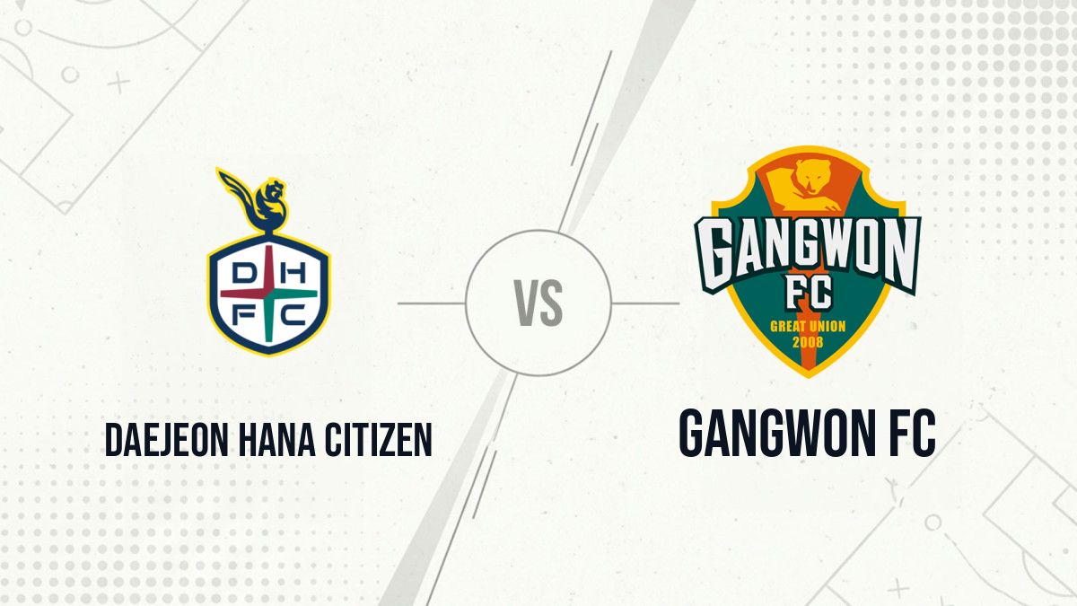 Pronostic Daejeon Hana Citizen Gangwon FC