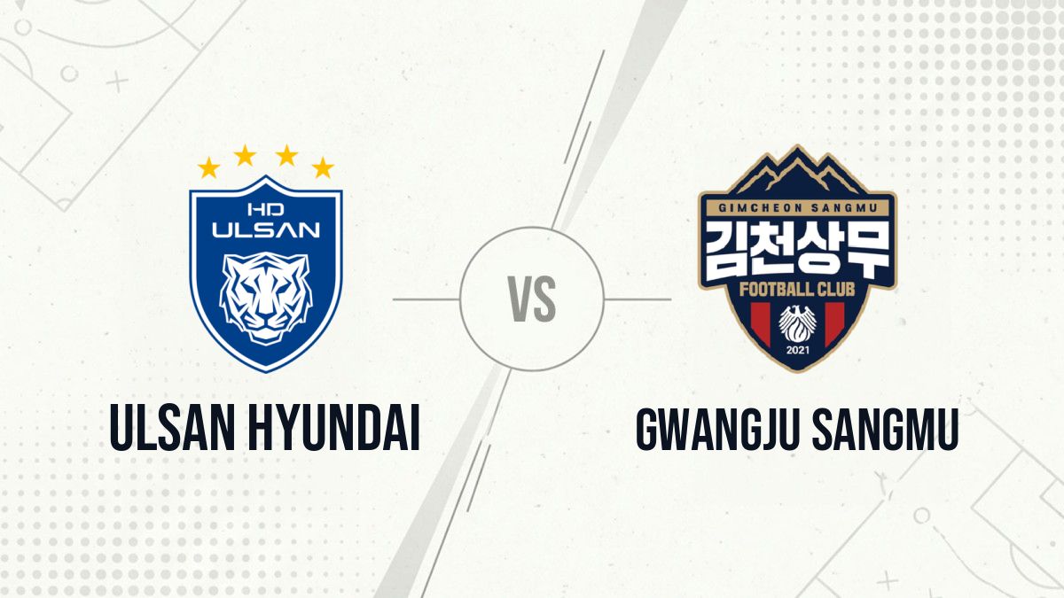 Pronostic Ulsan Hyundai Gwangju Sangmu