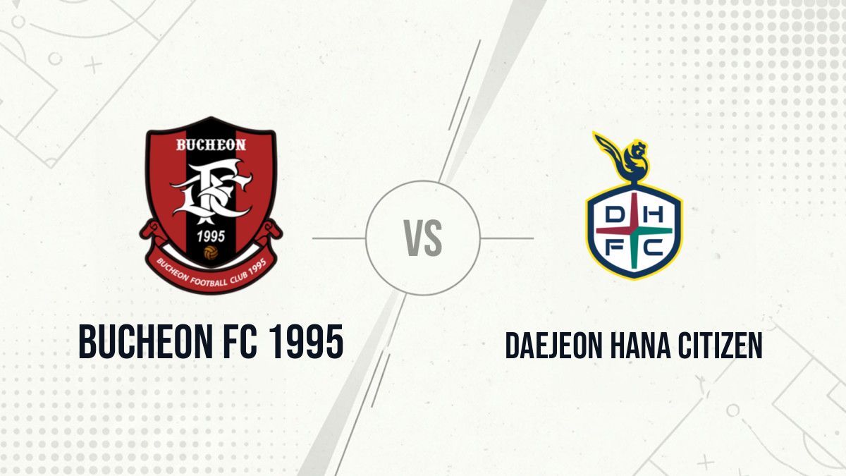 Pronostic Bucheon FC 1995 Daejeon Hana Citizen